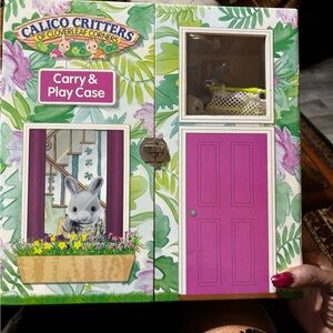 Calico Critters Carry & Play Case